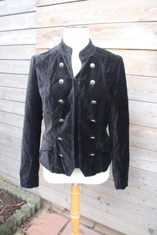 Jasje zwart velvet Julien le Roy mt 40 Vaste prijs, Kleding | Dames, Maat 38/40 (M), Zwart, Ophalen of Verzenden, Zo goed als nieuw