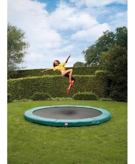 BERG Trampoline InGround 330 cm met nieuw springdoek in doos, Ophalen, Zo goed als nieuw