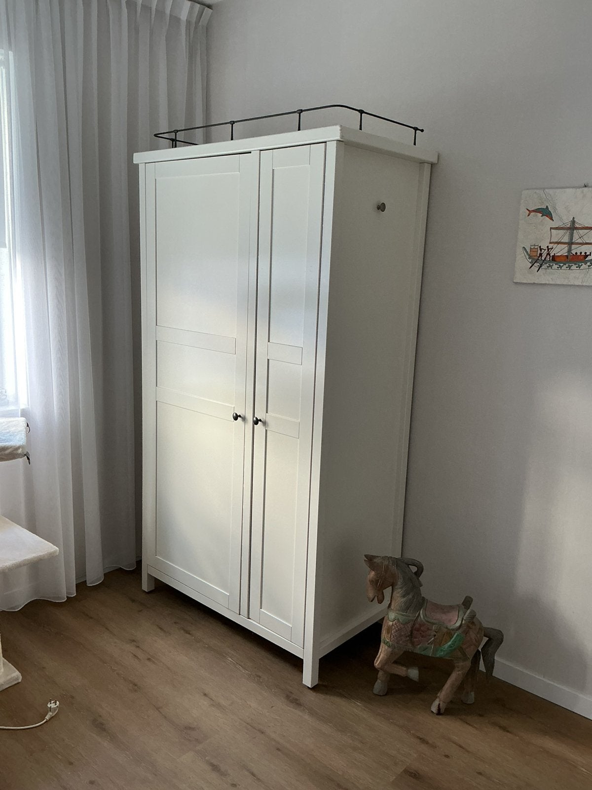 HANG-LEGKAST van IKEA, Ophalen, Zo goed als nieuw, 50 tot 75 cm, 150 tot 200 cm