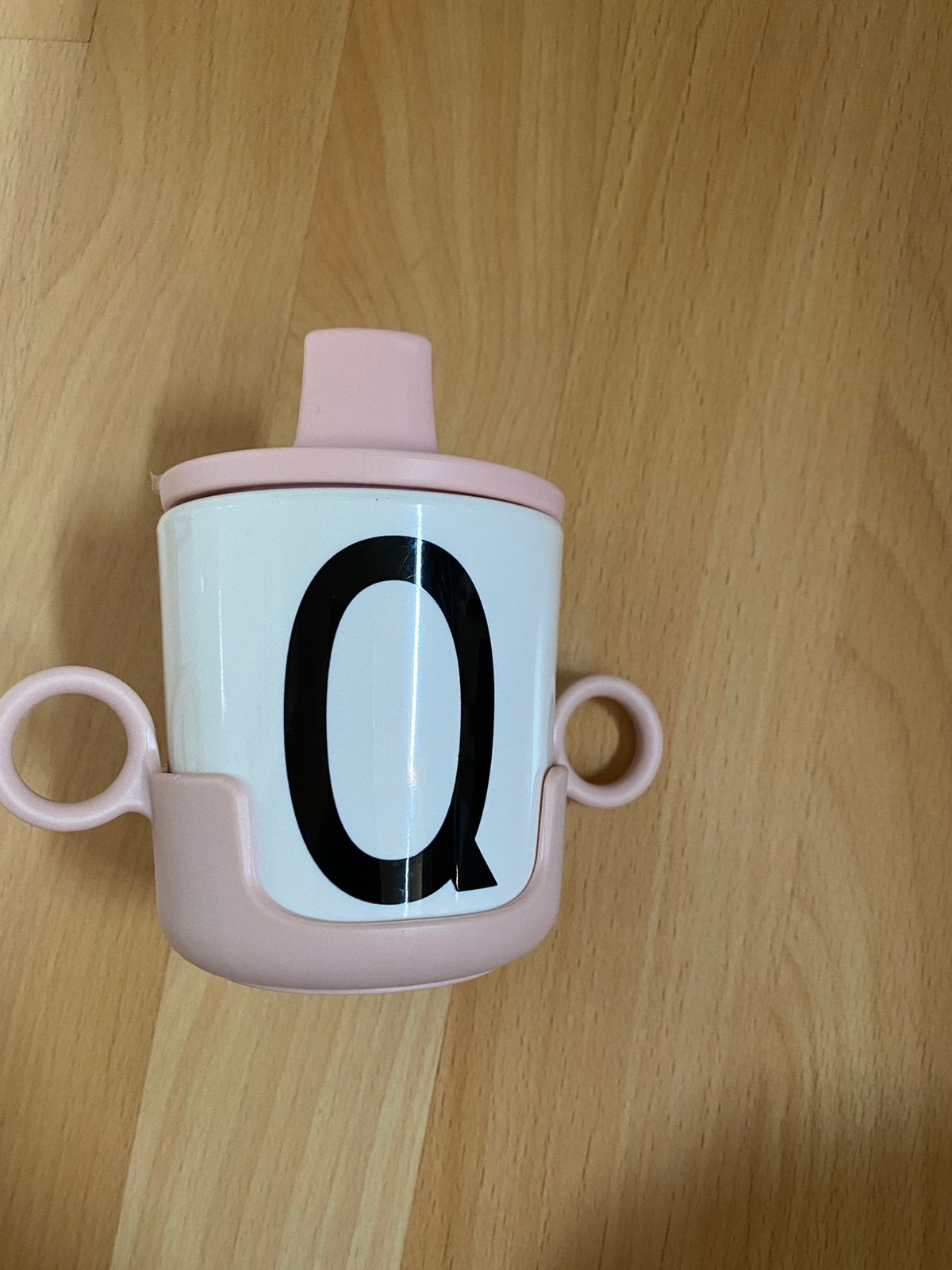 Nieuw Design Letters tuit beker houder roze, Ophalen of Verzenden, Nieuw, Overige typen
