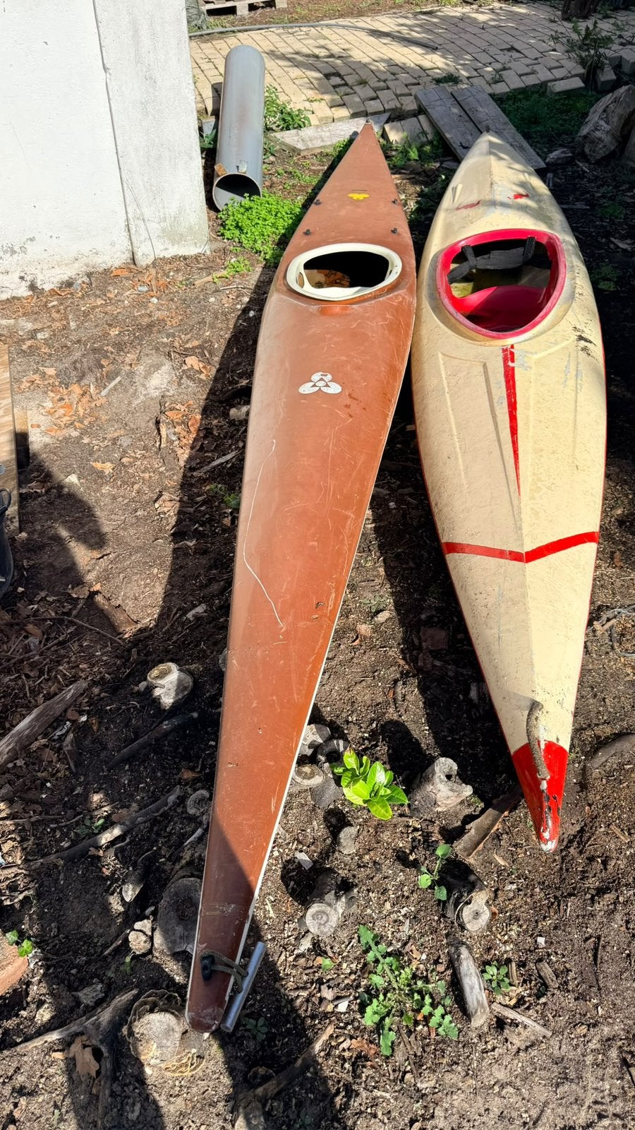 2x kajak / kano, Watersport en Boten, Ophalen, Gebruikt, Eén persoon, Kajak