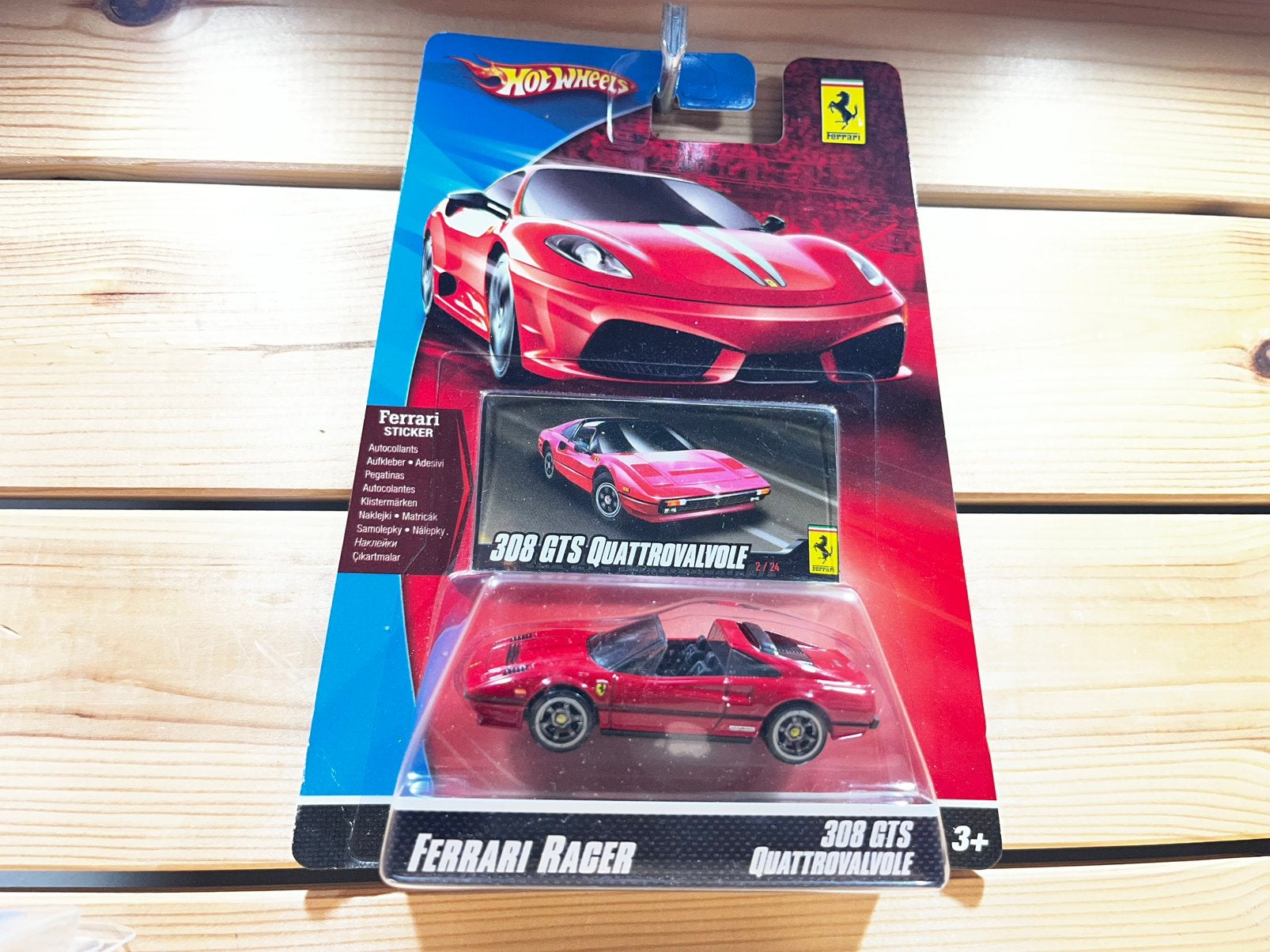 Ferrari Racer Ferrari 308 GTS Quattrovalvole hotwheels, Ophalen of Verzenden, Nieuw, Auto