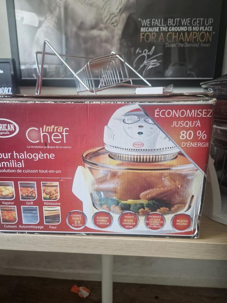 Gloednieuwe Halogeenoven voor familiemaaltijddn, Witgoed en Apparatuur, Ovens, Ophalen, Nieuw, Minder dan 45 cm