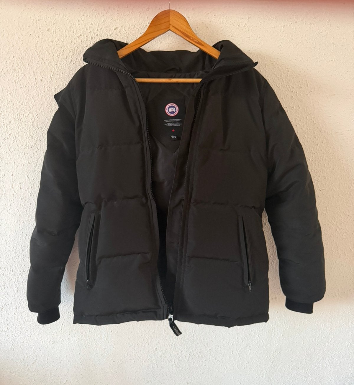 Canada goose zwart, Kleding | Heren, Jassen | Winter, Ophalen of Verzenden, Zo goed als nieuw, Maat 46 (S) of kleiner, Zwart