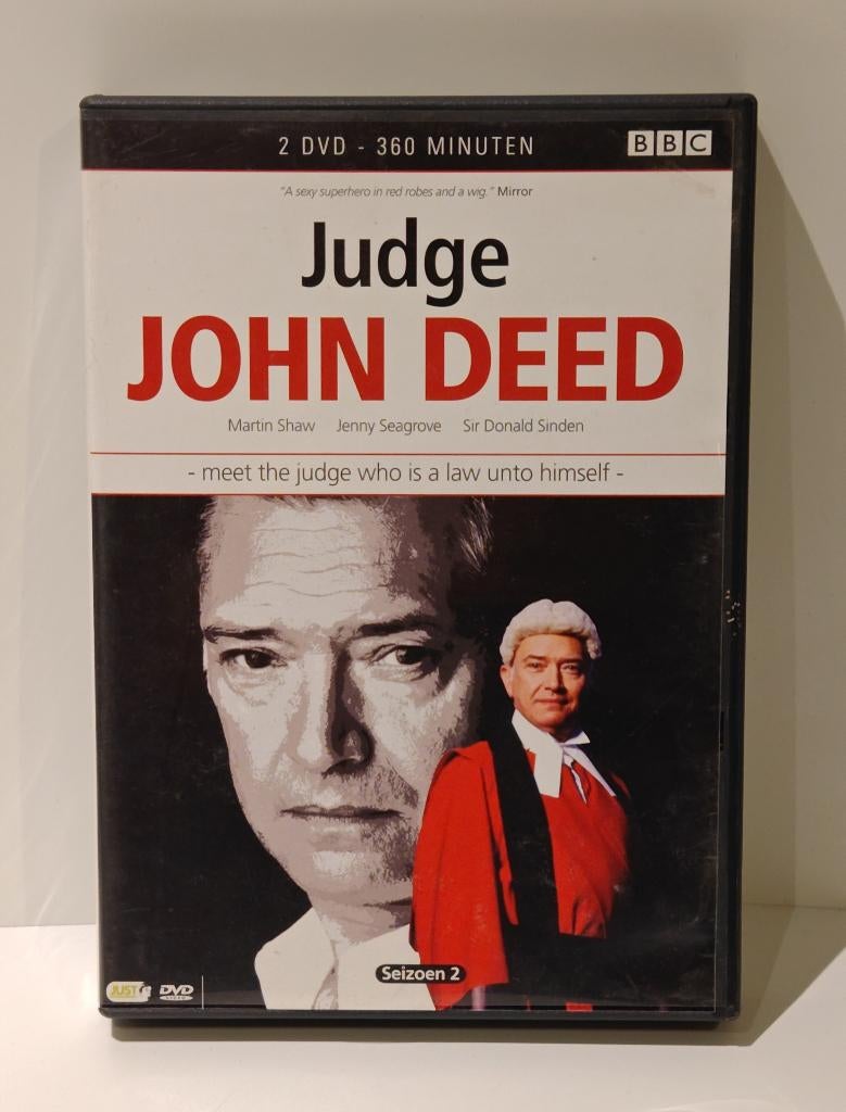 Judge John Deed Seizoen 2 DVD Box 2 DVD BBC Drama rechtbank, Cd's en Dvd's, Vanaf 12 jaar, Ophalen of Verzenden, Zo goed als nieuw