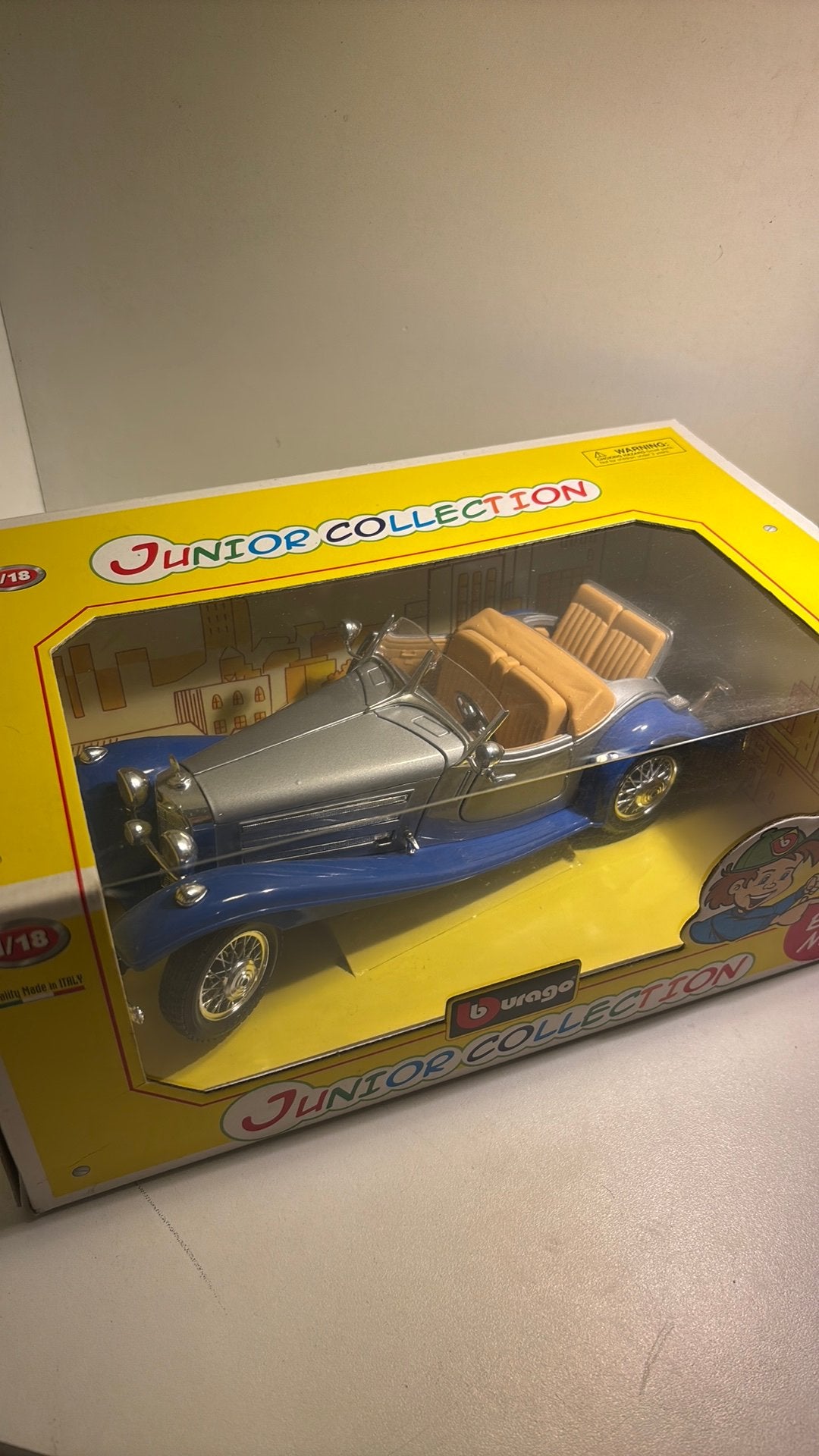 Mercedes benz 500 k junior collection bburago 1.18, Hobby en Vrije tijd, Ophalen of Verzenden, Bburago, A, A