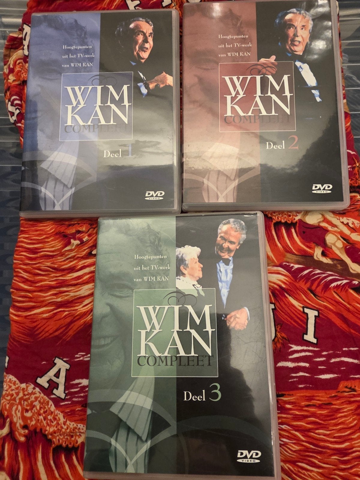 Wim Kan Compleet Deel 1, 2 & 3 DVD, Cd's en Dvd's, Alle leeftijden, Ophalen of Verzenden, Zo goed als nieuw