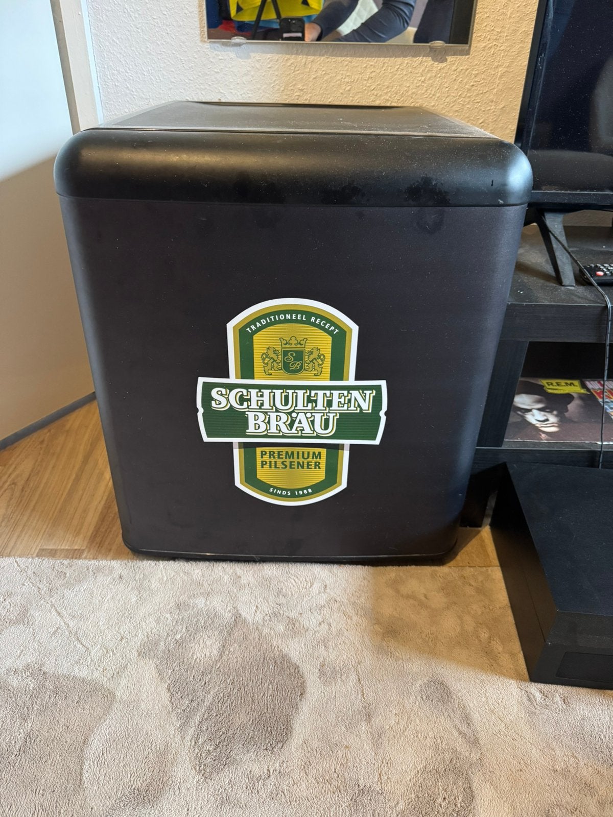 Unieke Schultenbrau koelkast - Mancave, Ophalen, Zo goed als nieuw