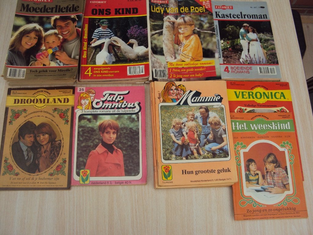 lot oudere stationromans-divers titels -, Boeken, Ophalen of Verzenden, Gelezen