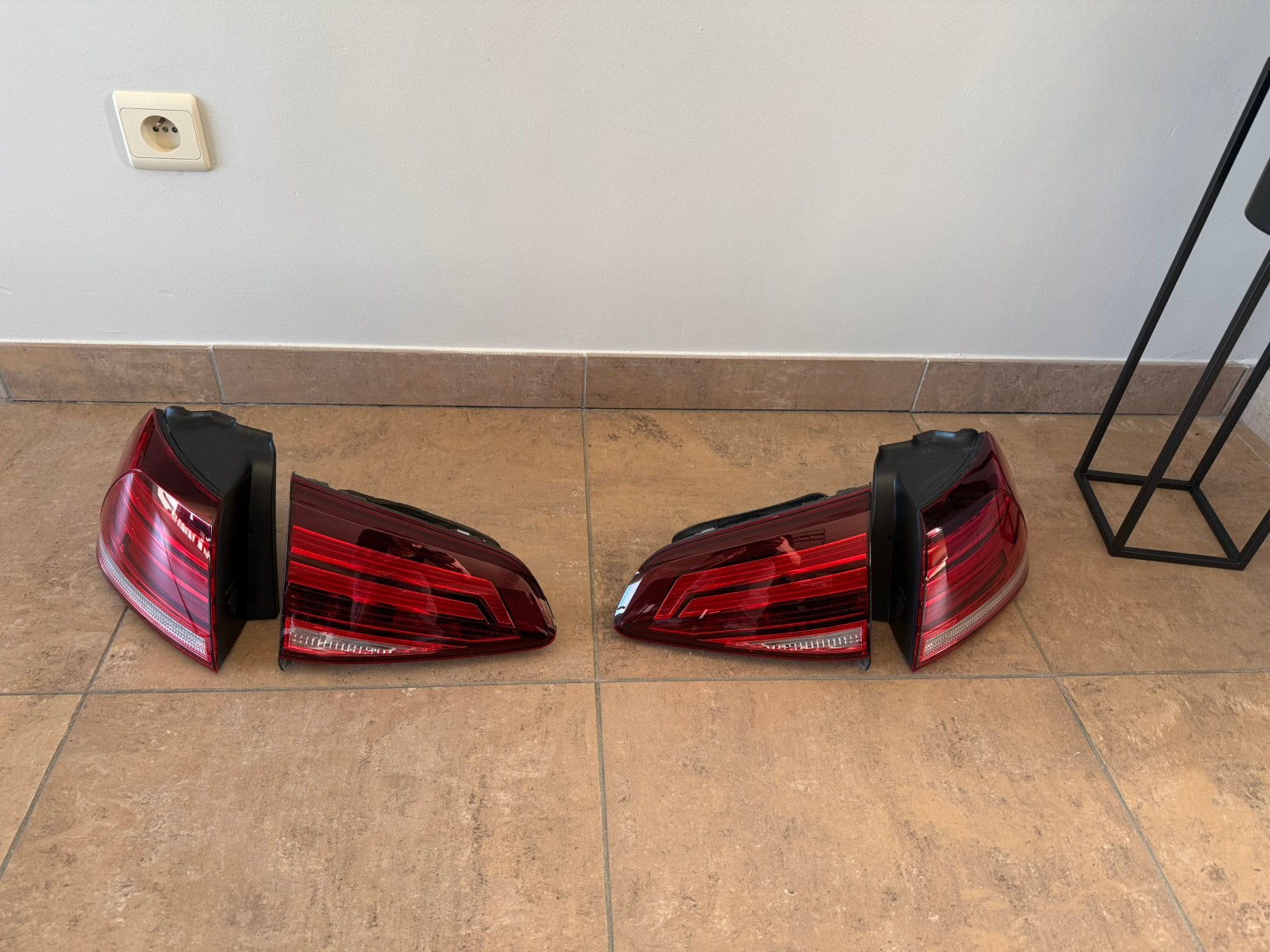 Originele VW Golf 7.5 Facelift LED Achterlichten IN BELGIË, Auto-onderdelen, Ophalen of Verzenden, Nieuw