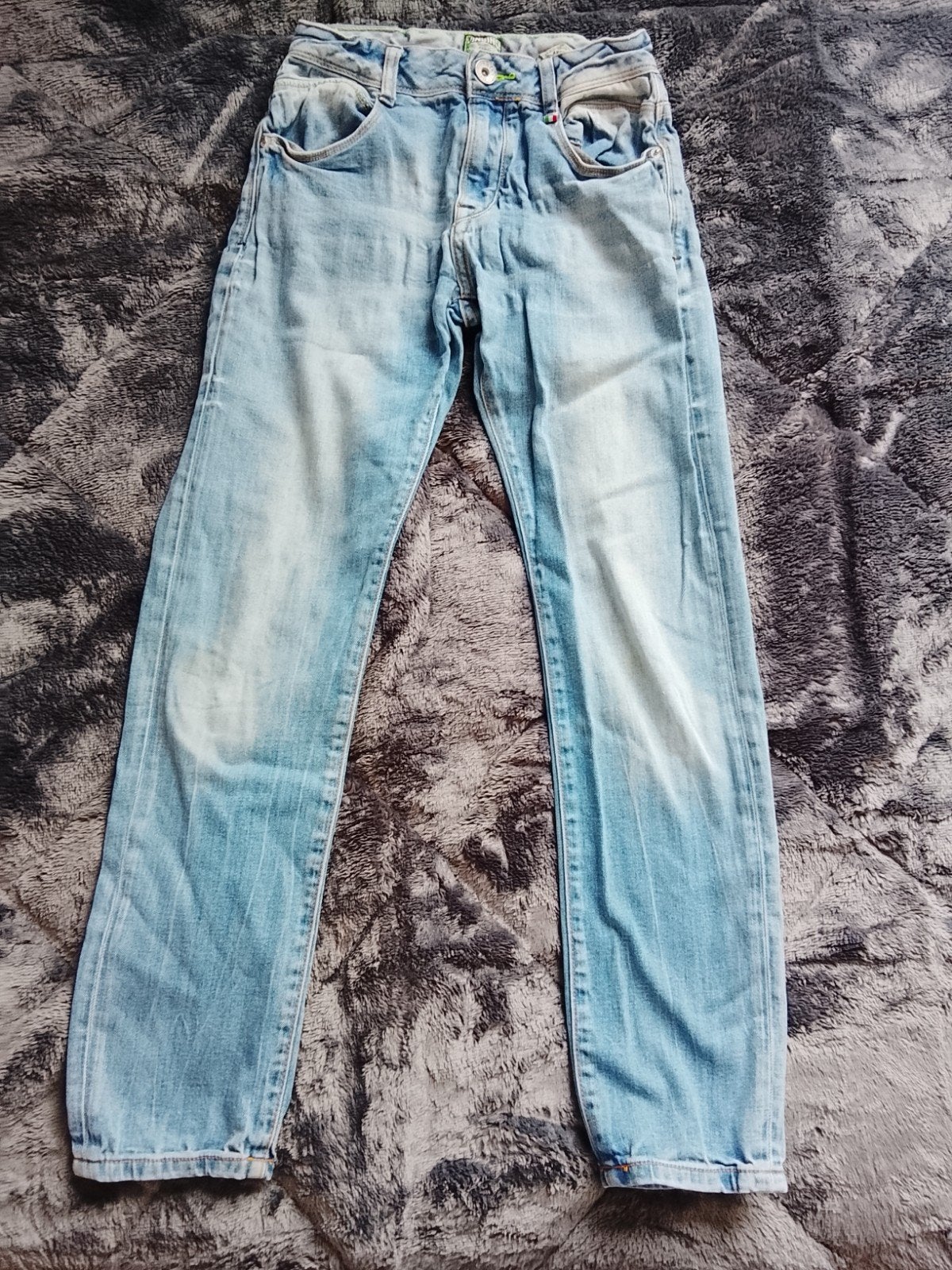 kinder Vingino Spijkerbroek  maat 12, Broek, Ophalen of Verzenden, Zo goed als nieuw, Vingino