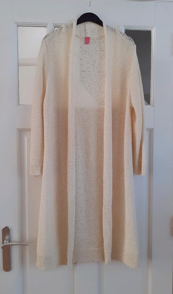 Kyra &Ko lang crèmewit zomer vest in nieuwstaat maat XXL, Kleding | Dames, Wit, Maat 46/48 (XL) of groter, Ophalen of Verzenden