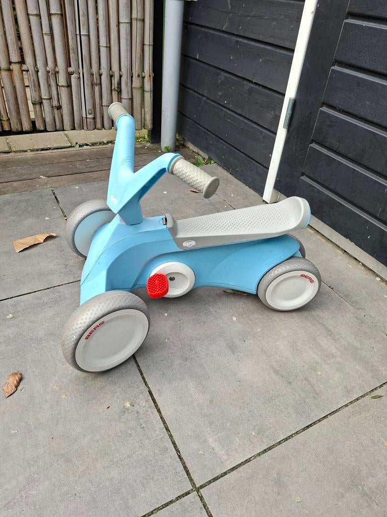 Blauwe Berg Go loopfiets, Ophalen