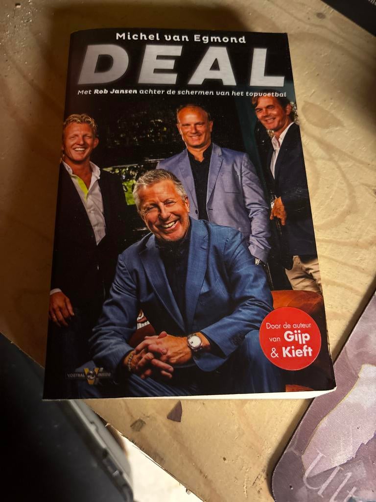 DEAL - Michel van Egmond (Voetbal Inside), Ophalen of Verzenden, Gelezen, Overige sporten