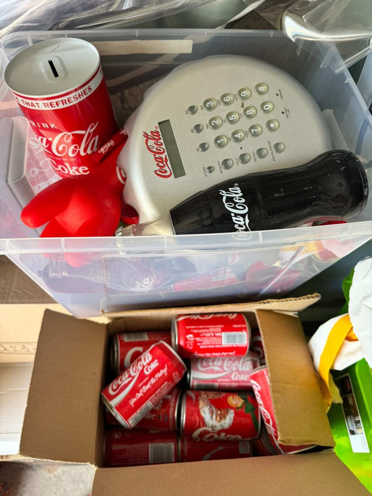 Coca cola verzameling, Ophalen, Gebruikt, Gebruiksvoorwerp