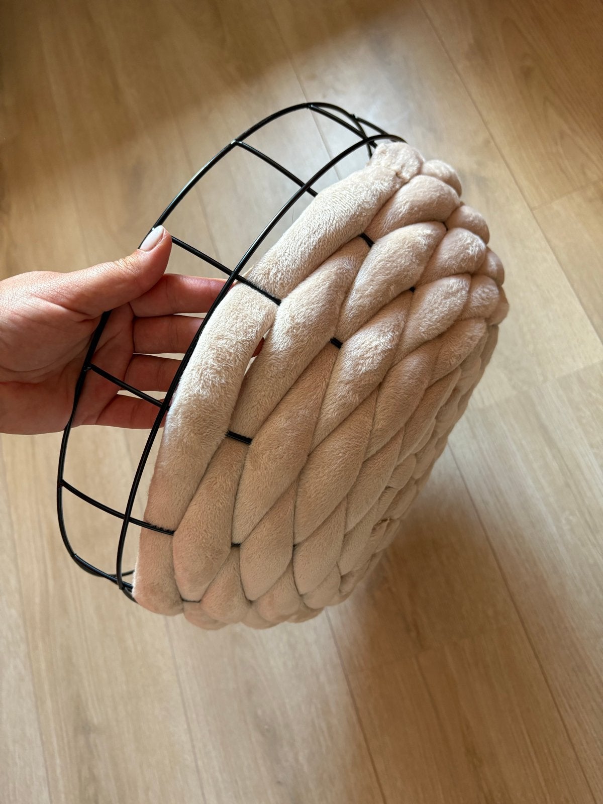 Kattenmandje - dierenmandje - zwart crème, Dieren en Toebehoren, Kattenmanden, Ophalen, Nieuw