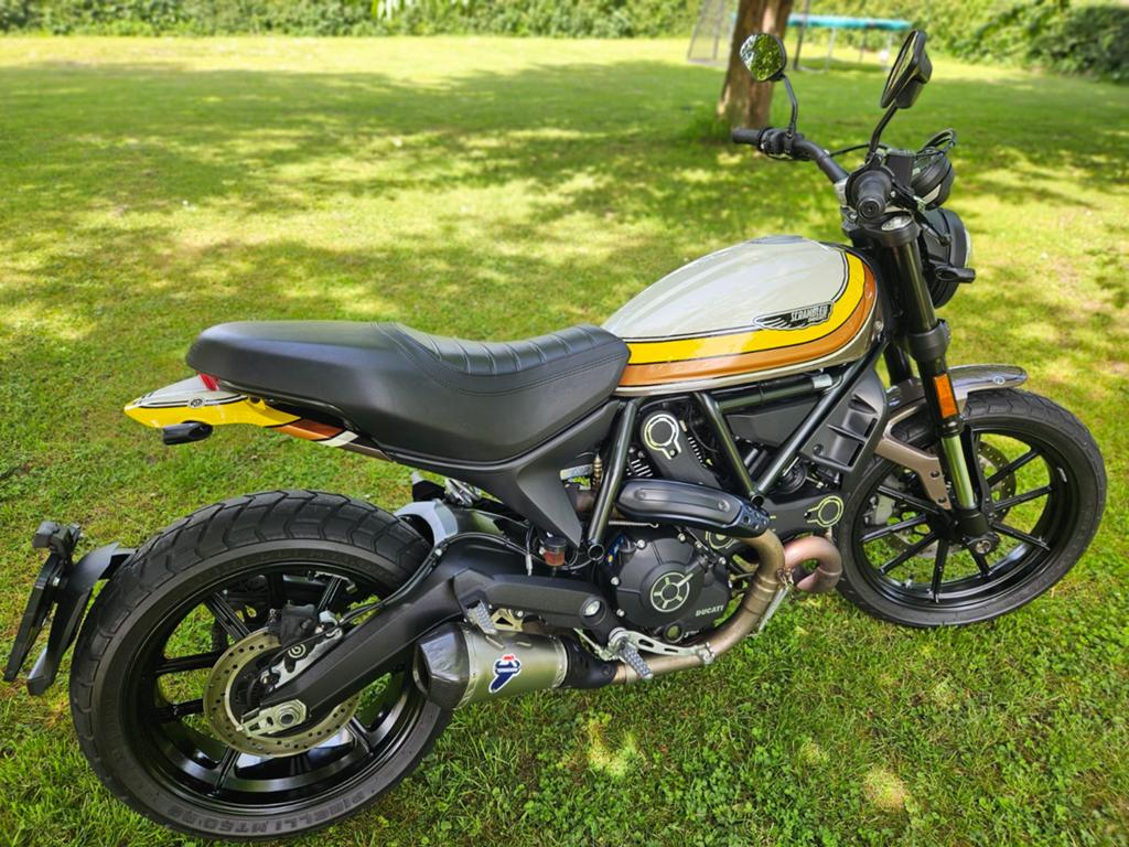 Ducati Scrambler MACH 2.0- Unieke Retro Stijl, als nieuw, 2 cilinders, Motorrijbewijs A, Gebruikt, Particulier