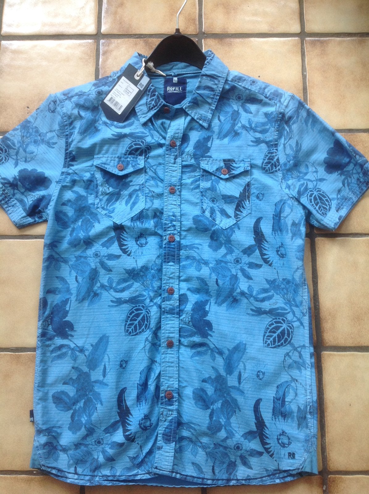Overhemd NIEUW, Kleding | Heren, Ophalen, Nieuw, Blauw