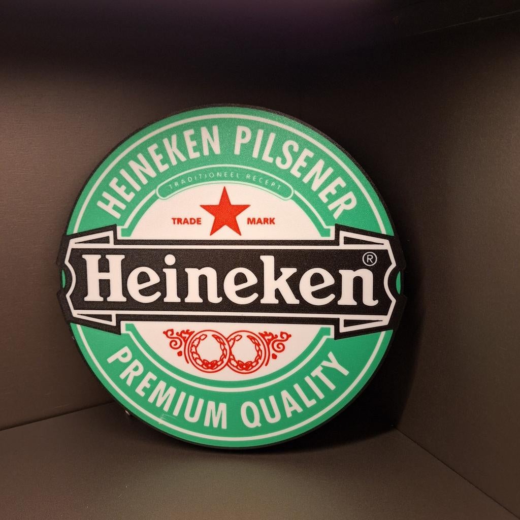 Heineken led wandlamp, Ophalen of Verzenden, Nieuw, Kunststof