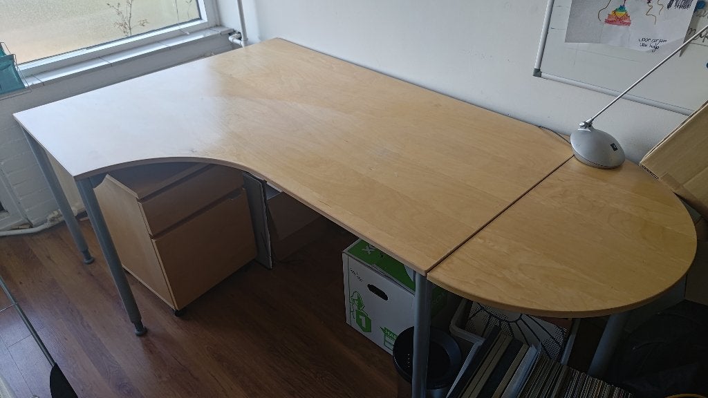 Ikea Galant Hoekbureau, Huis en Inrichting, Ophalen, Gebruikt, IKEA, Hoekbureau