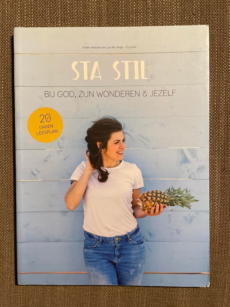 Sta Stil: Bij God, Zijn Wonderen & Jezelf - 20 Dagen Leespla, Boeken, Ophalen of Verzenden, Zo goed als nieuw
