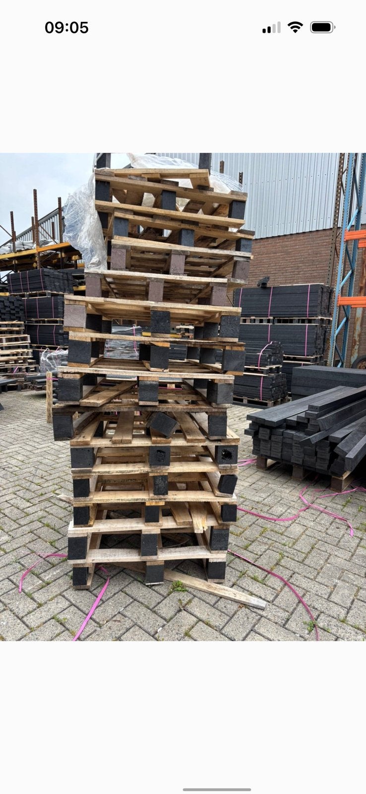 GRATIS!!  STSPELS PALLETS VOOR BRANDHOUT OF KNUTSEL, Ophalen, 100 cm of meer, 60 cm of meer, Zo goed als nieuw