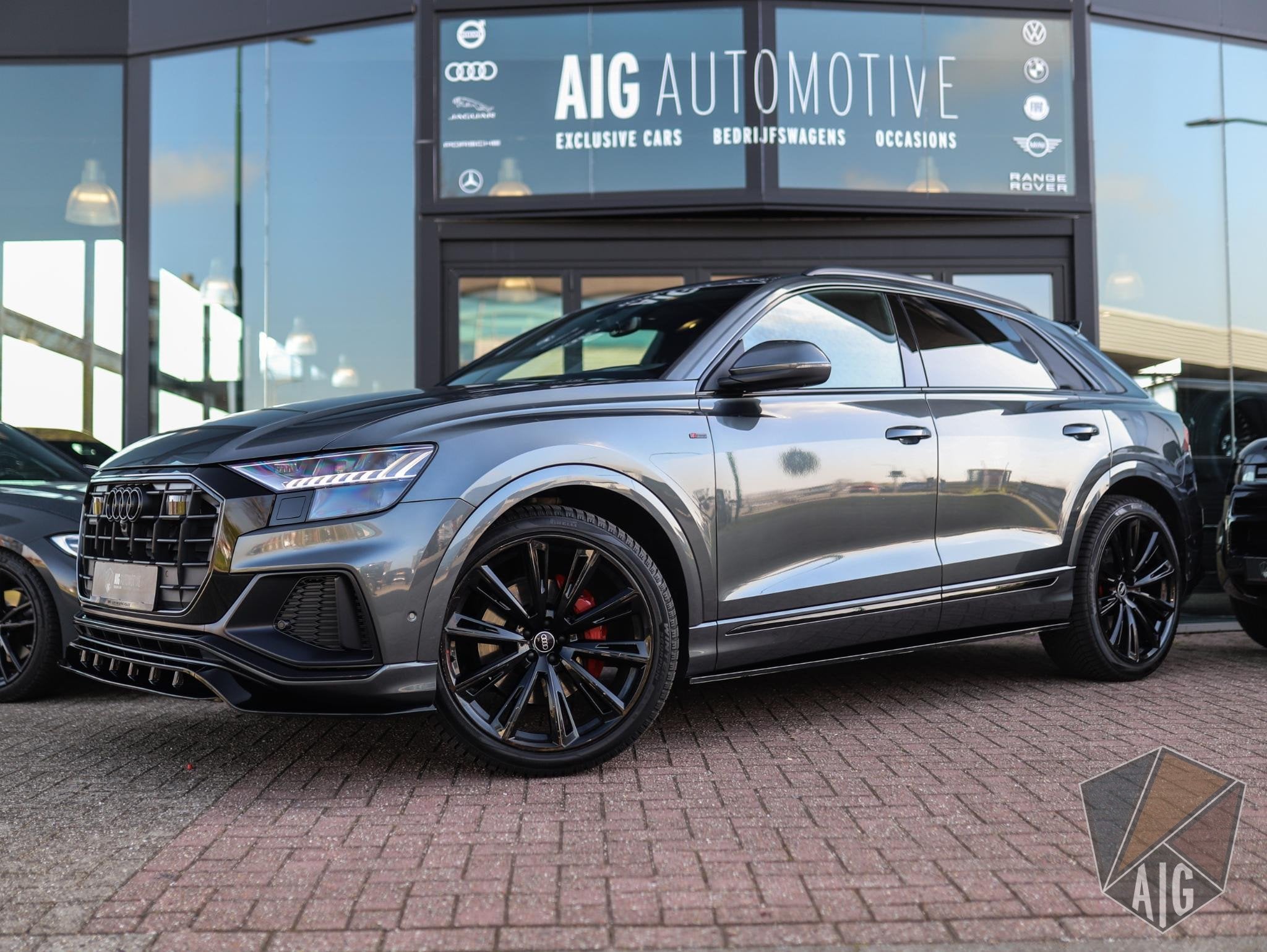 Audi Q8 50 TDI quattro Pro Line Advanced | B&O | Achterasbes, Auto's, Audi, Automaat, Gebruikt, Automatische klimaatregeling, 2145 kg