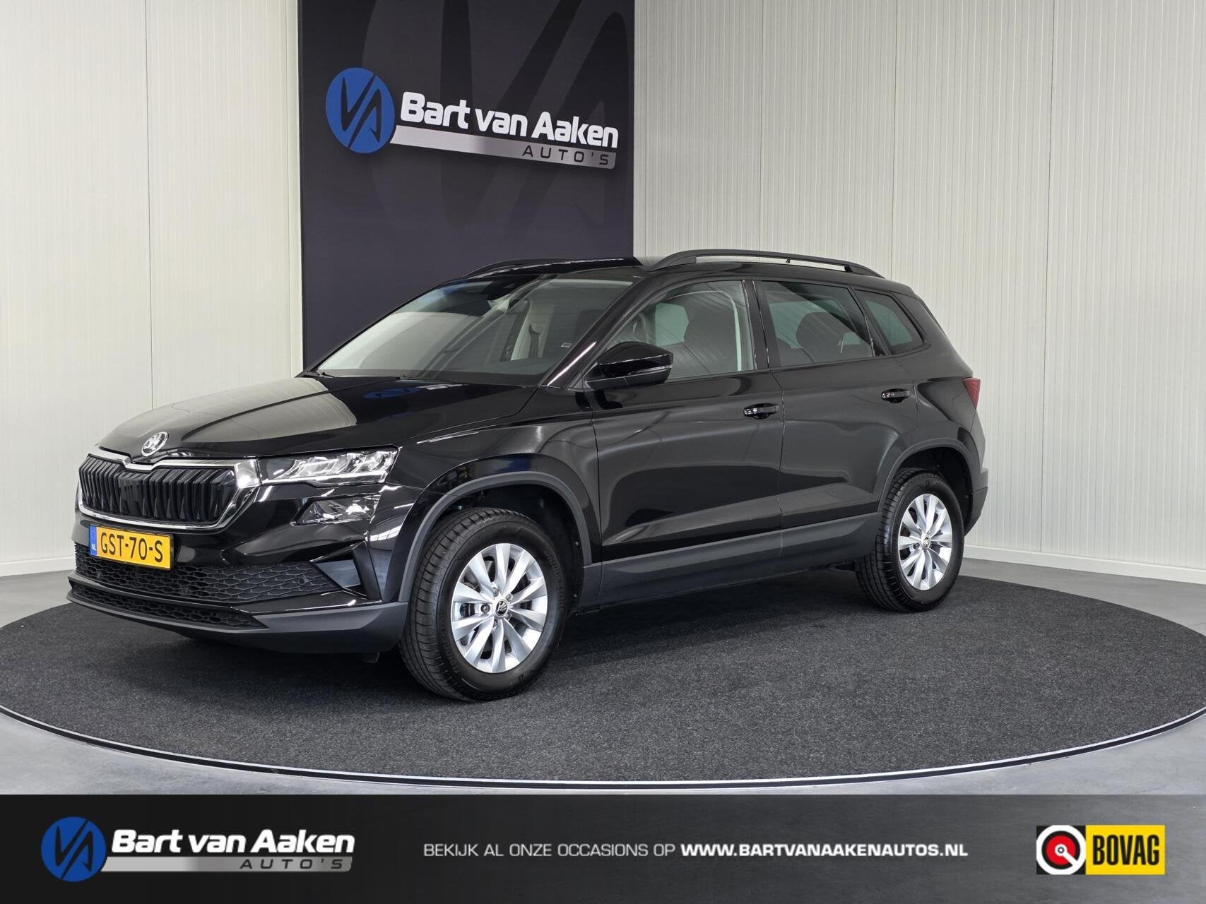 Skoda Karoq 1.5 TSI ACT Business Edition Virtual Cockpit Ele, Auto's, Dealer onderhouden, Stof, 4 cilinders, Automatische klimaatregeling