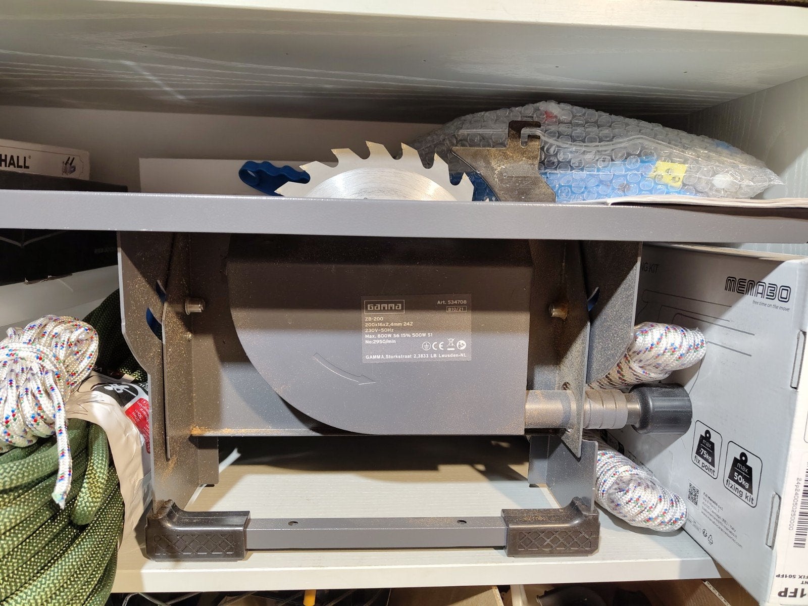 Gamma Cirkelzaag ZB-200 - Krachtige Zaagmachine, Ophalen of Verzenden