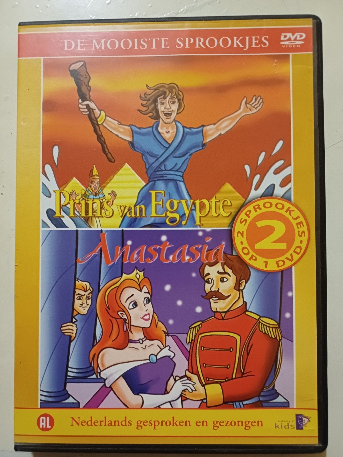 Prins van Egypte  / Anastasia, Alle leeftijden, Ophalen of Verzenden, Zo goed als nieuw