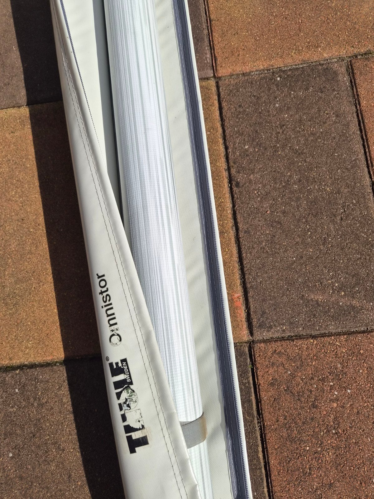 Thule Omnistor 375 breed, Ophalen, Gebruikt