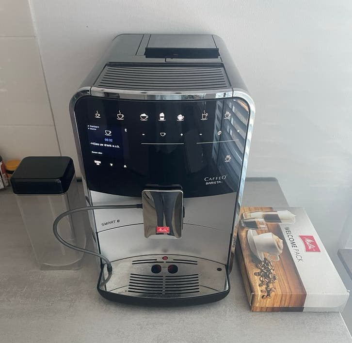 Melitta Caffeo Barista TS Smart koffiemachine DEFECT, Ophalen, Afneembaar waterreservoir, 10 kopjes of meer, Koffiemachine