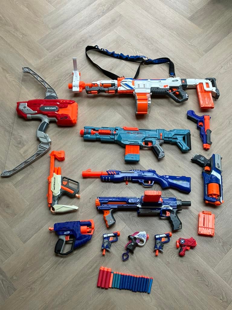 Nerf Gun Collectie, Ophalen of Verzenden, Gebruikt