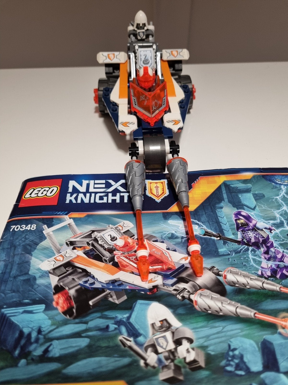 Lego Nexo Knights 70348 Lance's Double Jouster, Ophalen of Verzenden, Zo goed als nieuw