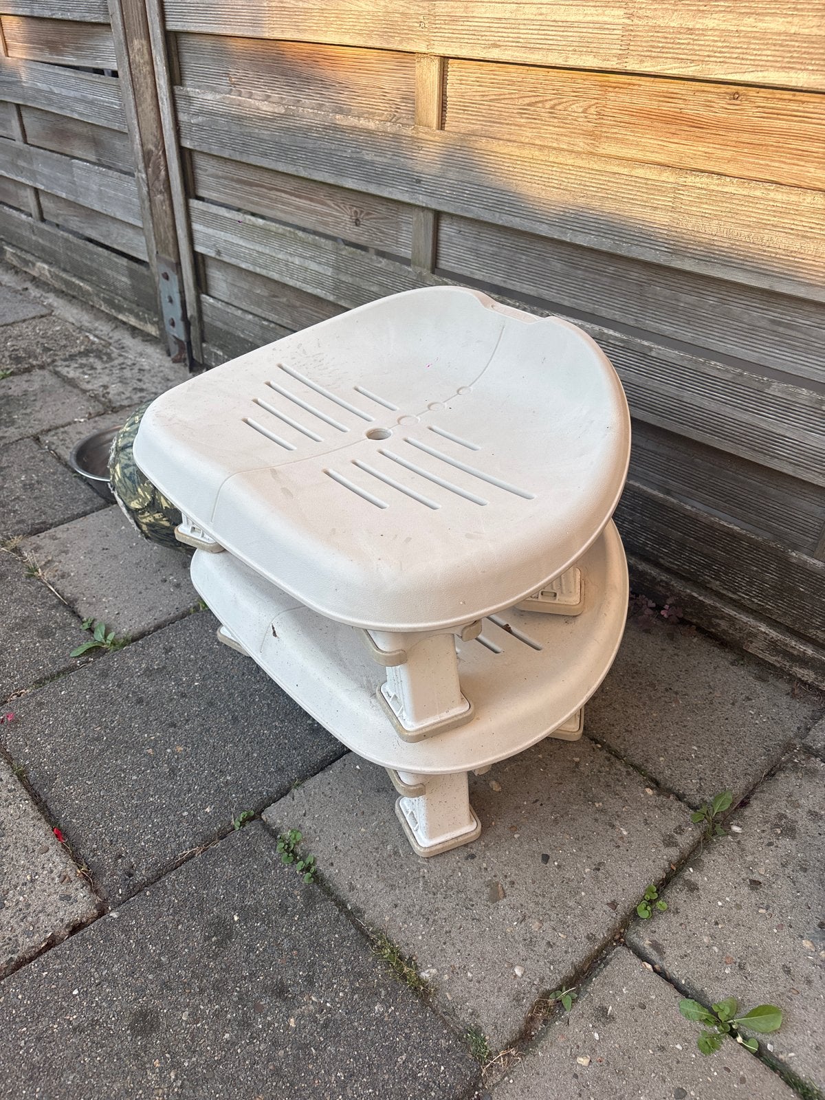 2 Zitjes voor Jacuzzi of Douche - Gebruikt, Ophalen, Gebruikt