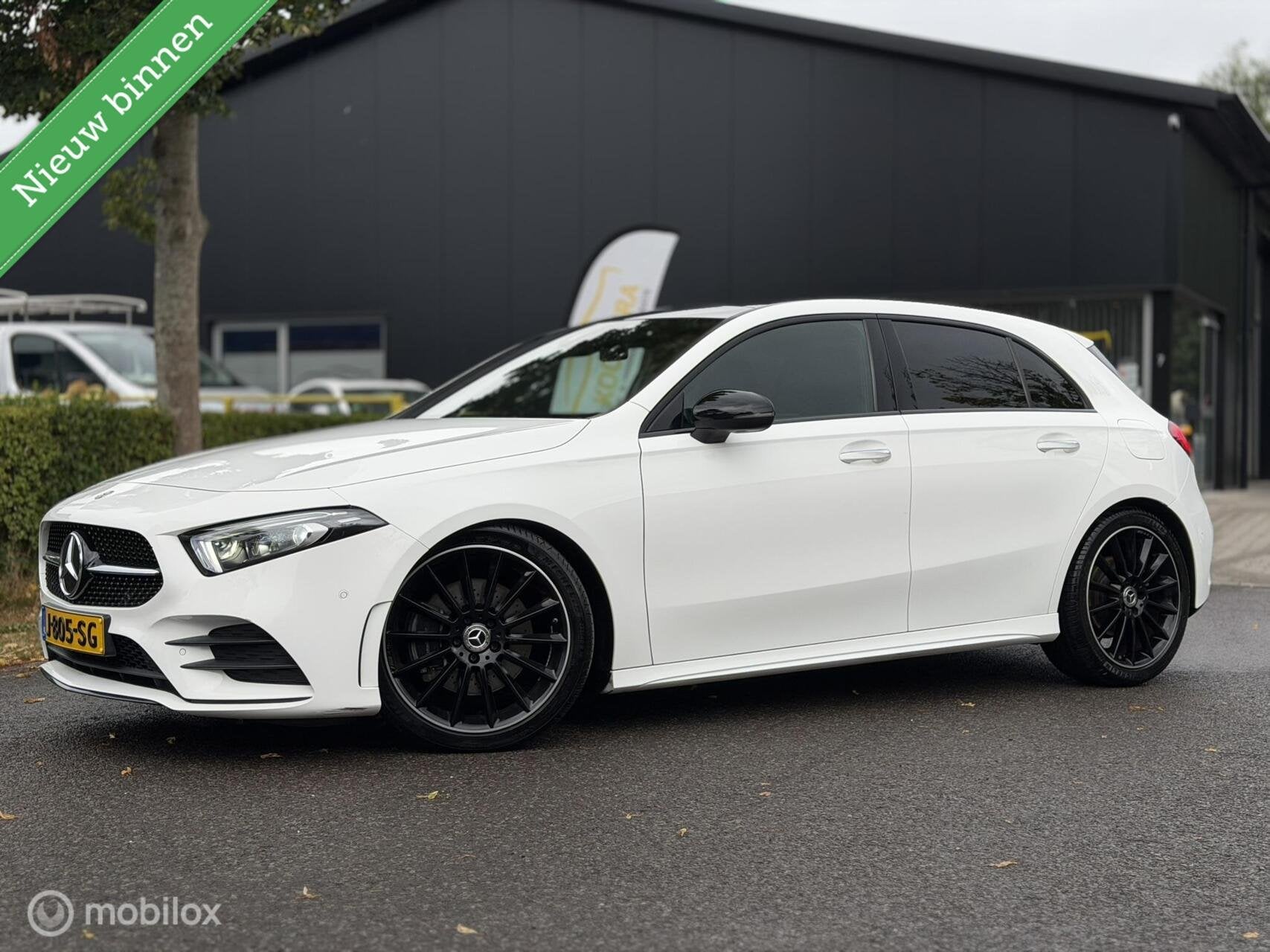 Mercedes A-klasse 220 Premium Plus 140KW/190PK, Gebruikt, Euro 6, Wit, Origineel Nederlands