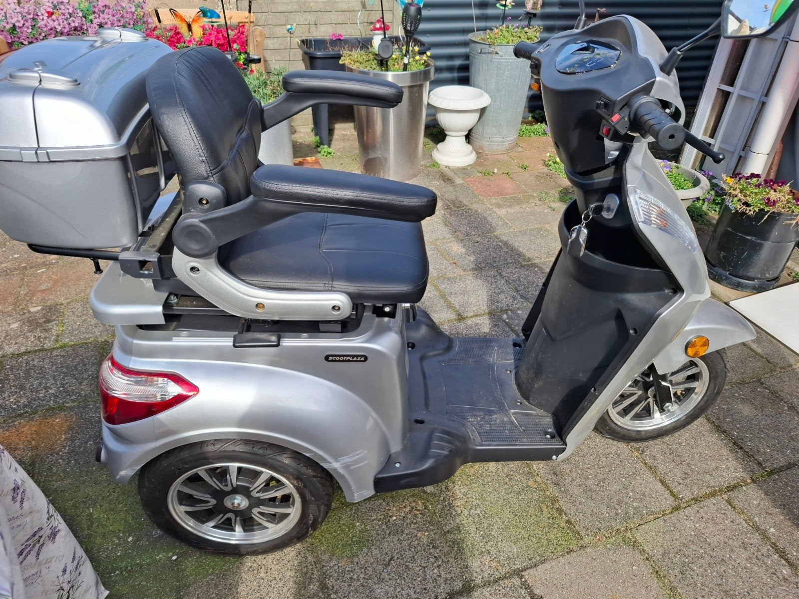 scootmobiel, Ophalen