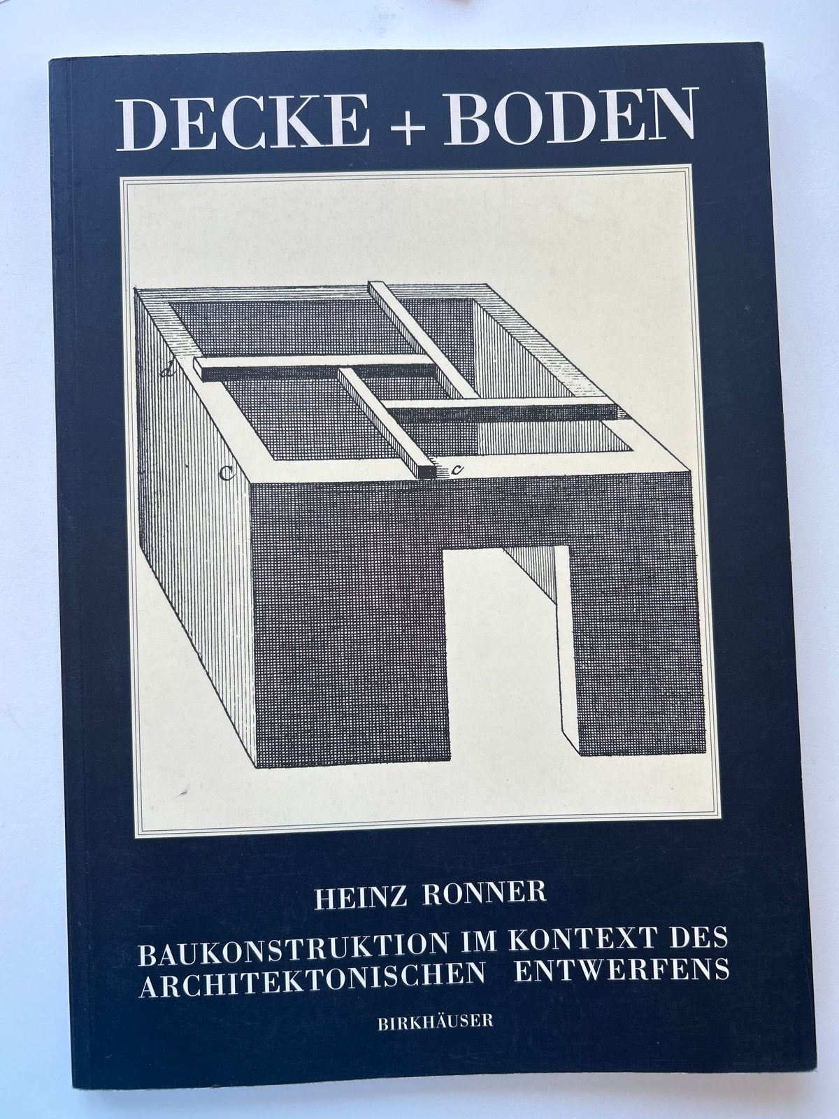 Decke + Boden: Bouwconstructie in architectonisch ontwerp, Boeken, Ophalen of Verzenden, Zo goed als nieuw, Architectuur algemeen