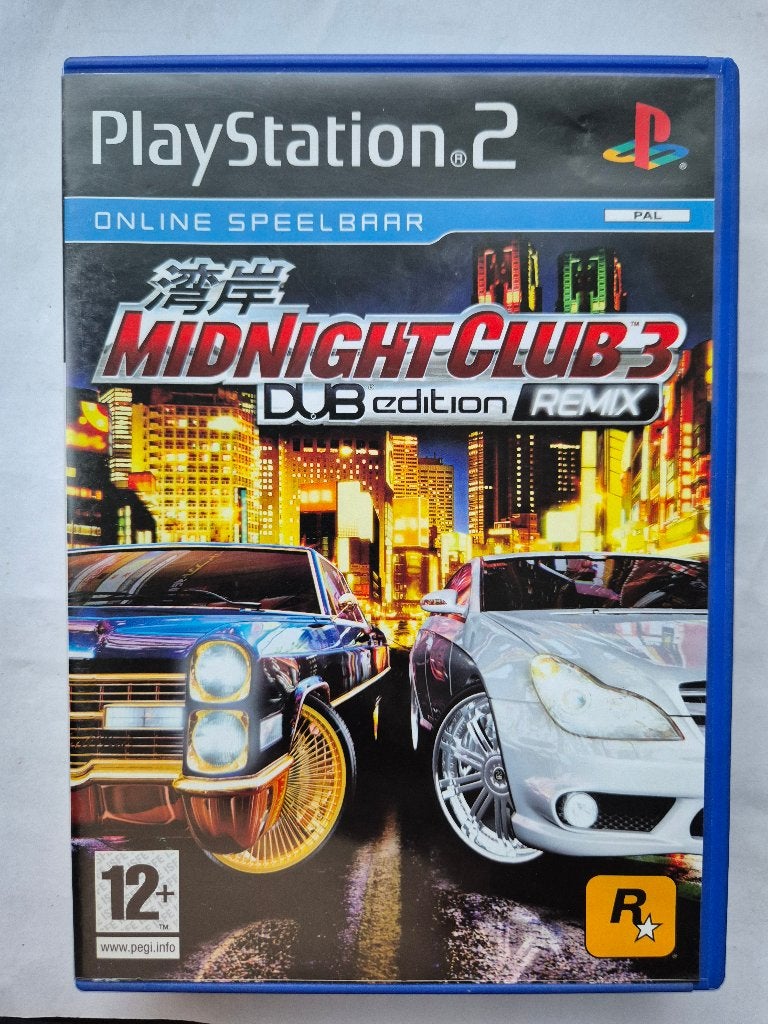 MIDNIGHT CLUB 3 dub edition REMIX, Gebruikt, 1 speler, Racen en Vliegen, Ophalen of Verzenden