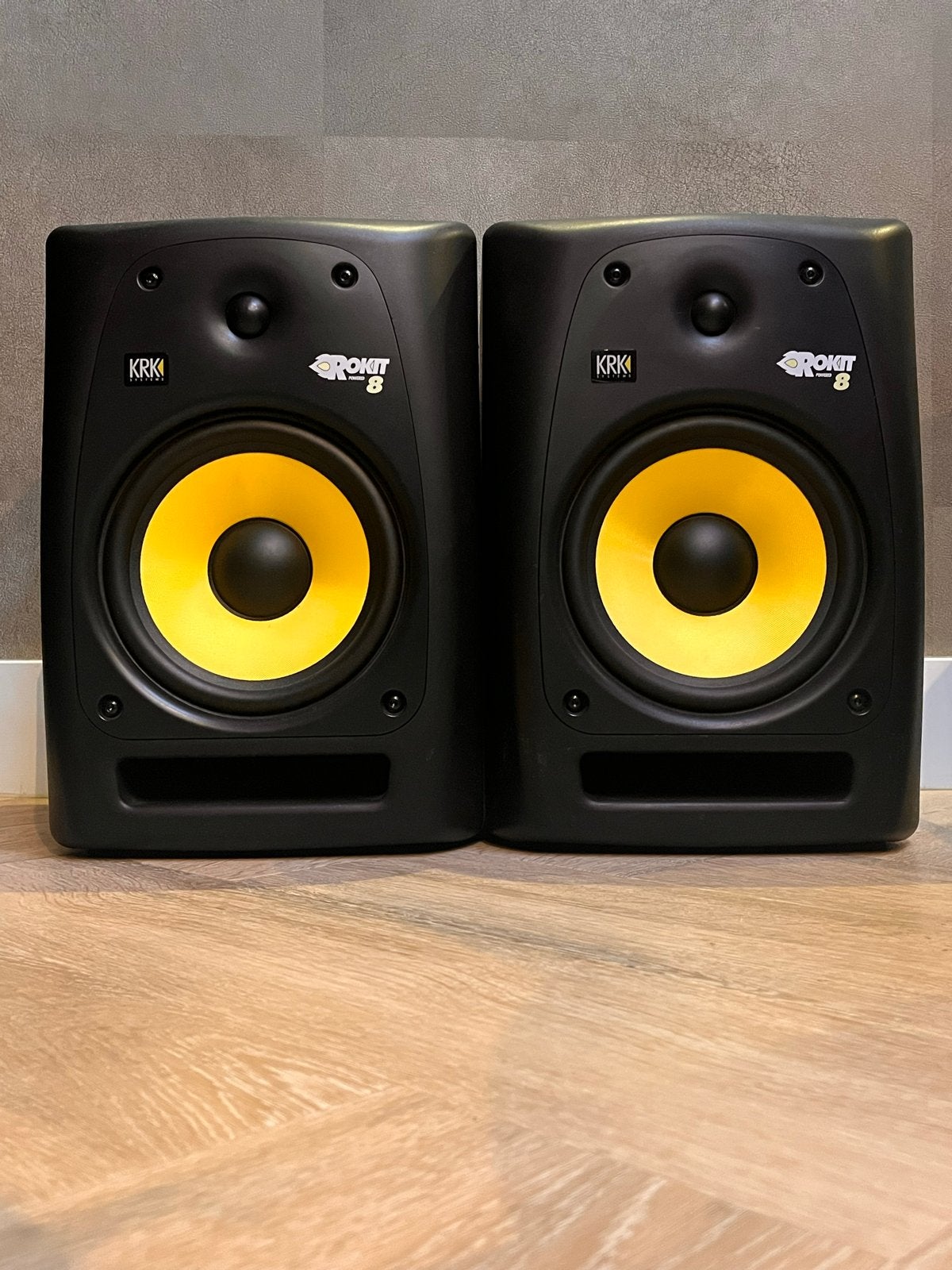 KRK Rokit 8 G3 Studiomonitoren (set van 2), Studiomonitor, Zo goed als nieuw, KRK, Basreflex