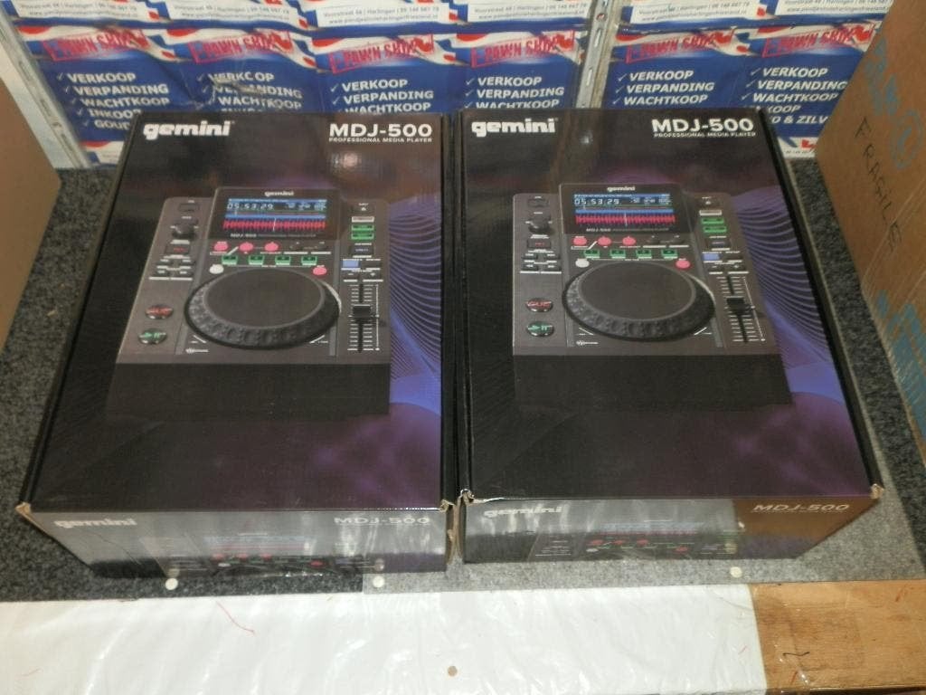 Gemini MDJ-500 professional usb media player nieuw in doos, Audio, Tv en Foto, Mediaspelers, Ophalen of Verzenden, Nieuw, HDMI