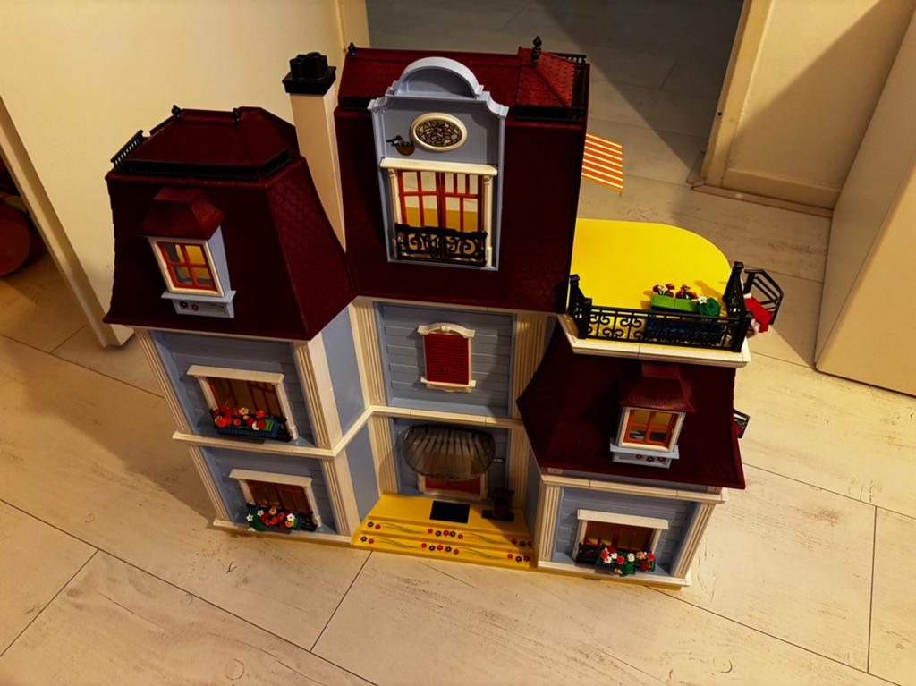 Playmobil Groot Herenhuis 70205 - Klassiek Poppenhuis, Kinderen en Baby's, Speelgoed | Playmobil, Ophalen, Zo goed als nieuw