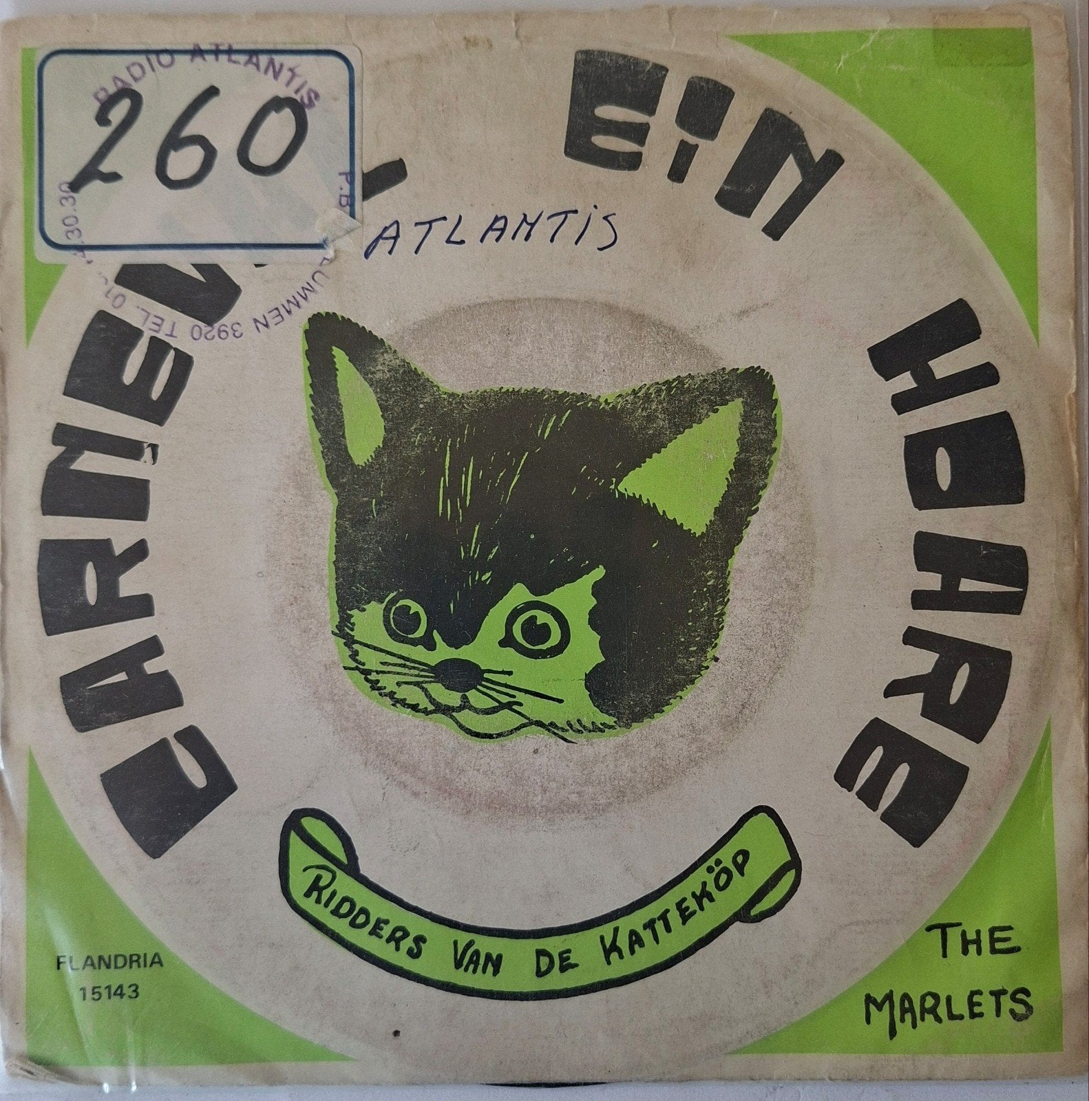 The Marlets         Carneval Ein Hoare, Ophalen of Verzenden, Gebruikt, 7 inch
