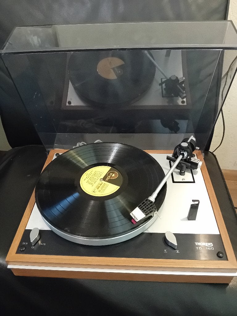 Thorens TD 160 goedwerkend, Ophalen of Verzenden, Gebruikt, Platenspeler, Thorens