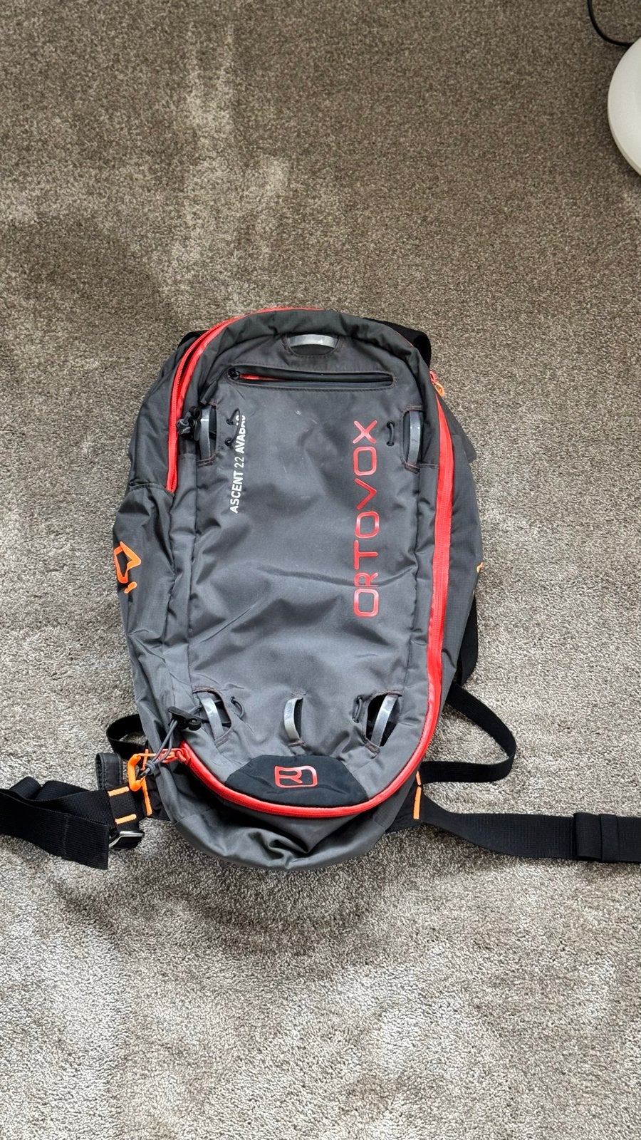 Ortovox Ascent 22 Avabag Lawine Rugzak, Sport en Fitness, Skiën en Langlaufen, Overige merken, Gebruikt, Overige typen, Ophalen of Verzenden
