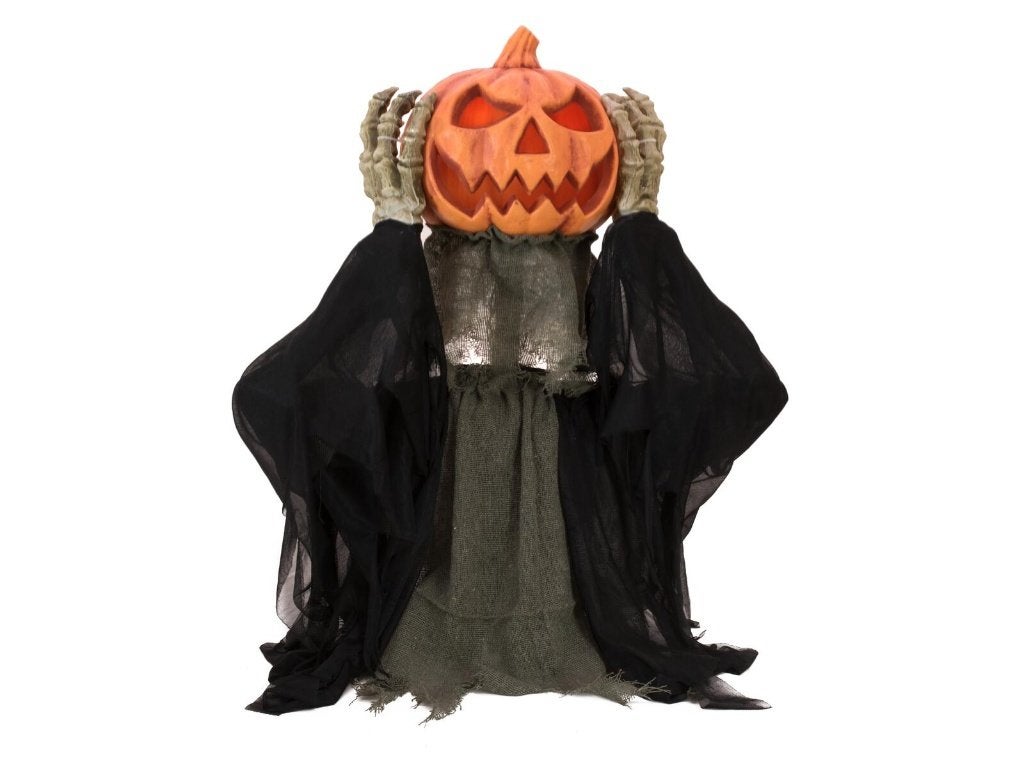 Europalms Halloween pop-up pompoen - 70 cm geanimeerd, Halloween of Griezel, ., Nieuw, Ophalen of Verzenden