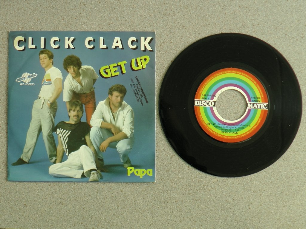 Click Clack - Get up VINYL SINGLE OPRUIMING, Gebruikt, 7 inch, Pop, Fotohoes