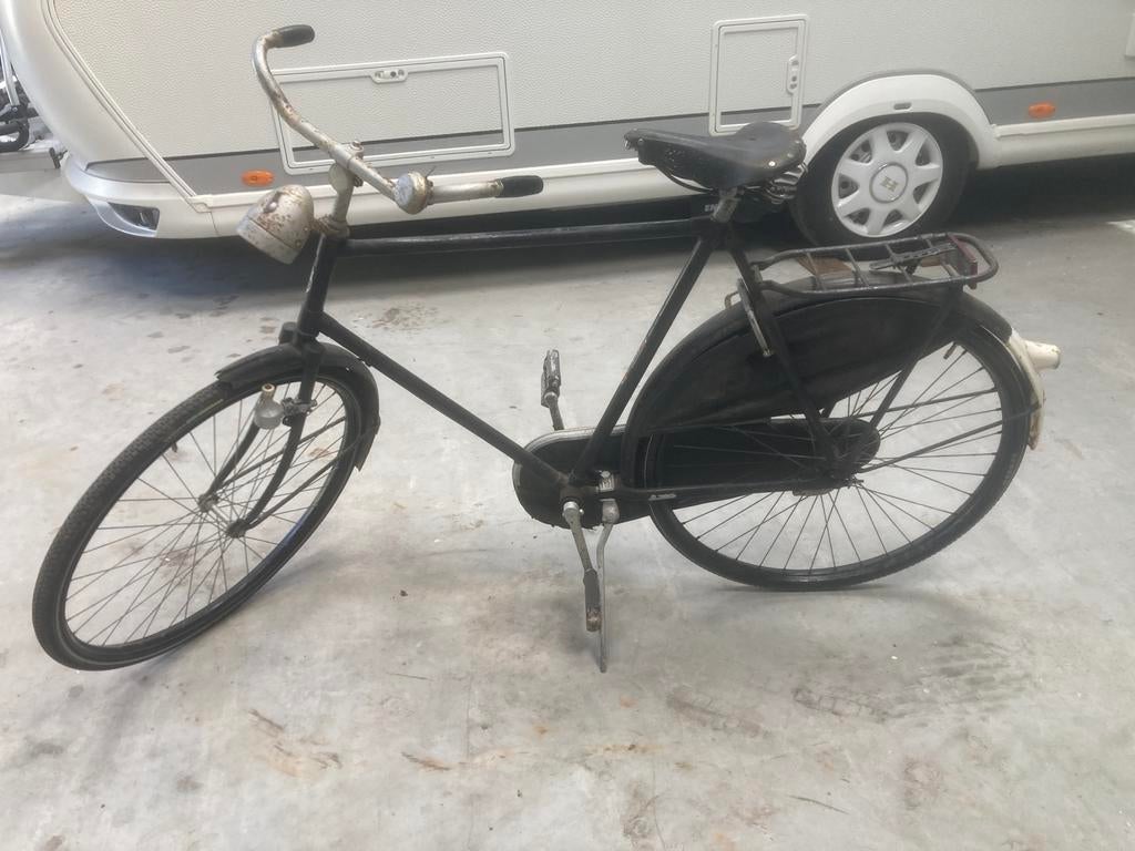 Oude antieke Gazelle fiets - Klassieke stadsfiets, Ophalen, Terugtraprem, Gebruikt, 56 cm of meer