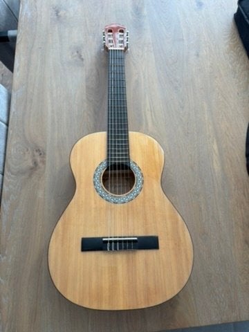 Alejandro CG-1 3/4N Klassieke Gitaar met Draagtas, Ophalen of Verzenden, Gebruikt, Klassieke of Spaanse gitaar, Met koffer