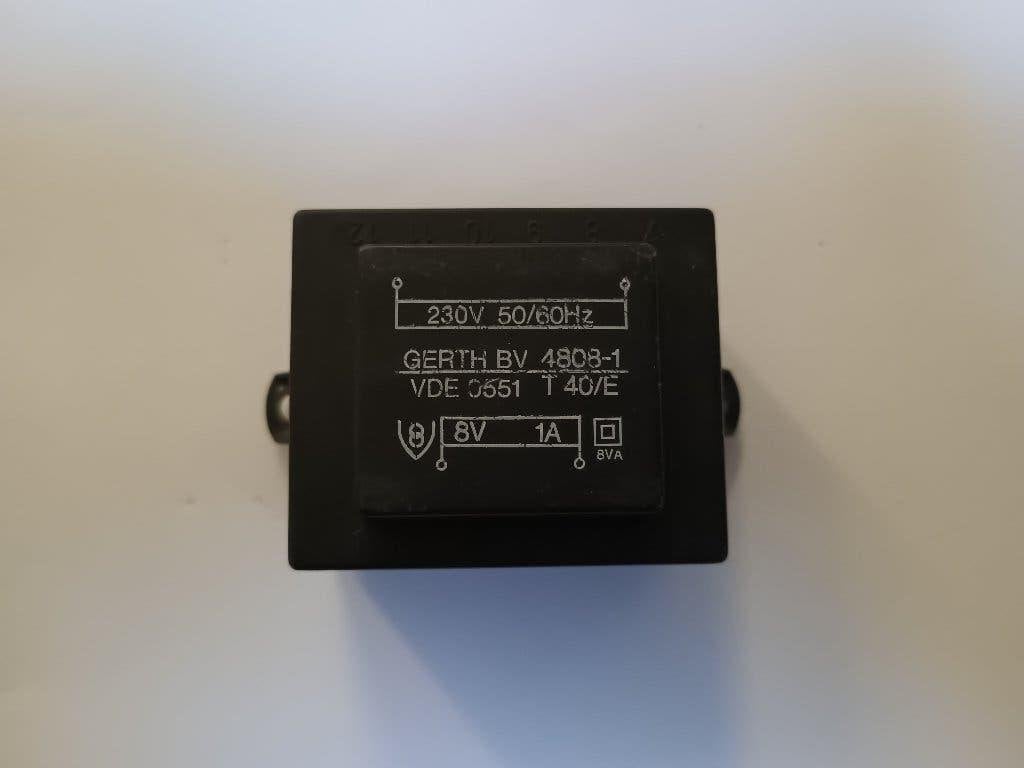Trafo 8 Volt, Ophalen of Verzenden, Zo goed als nieuw